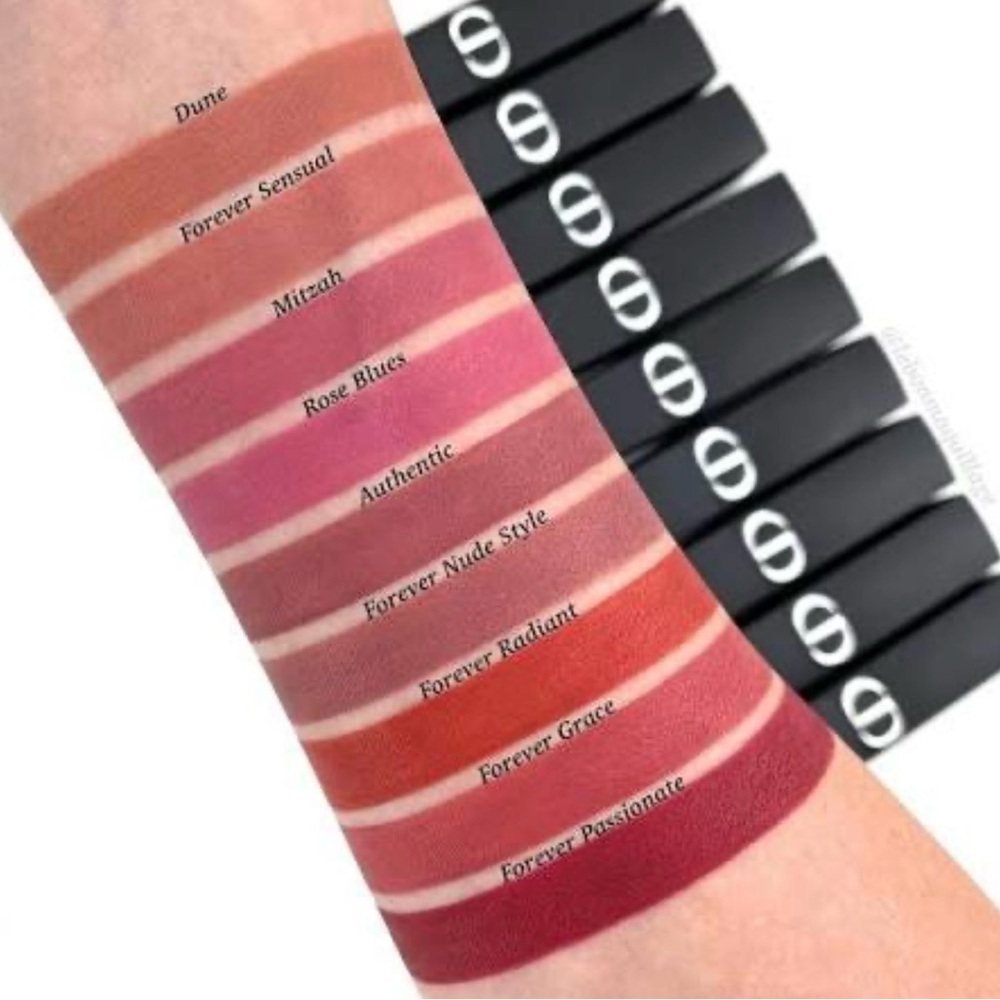 Dior Rouge Dior Forever Transfer-Proof Lipstick #300 Forever Nude Style - Picture 3 of 4